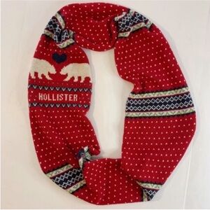 Hollister Polar Bear Infinity Scarf